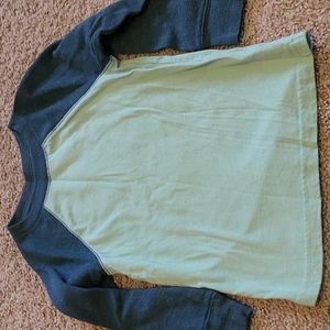 Long sleeve baseball tee